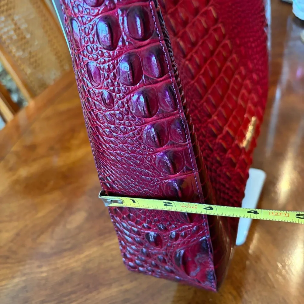 NWT Brahmin Tabitha Ruby Ombré Melbourne Shoulder Bag